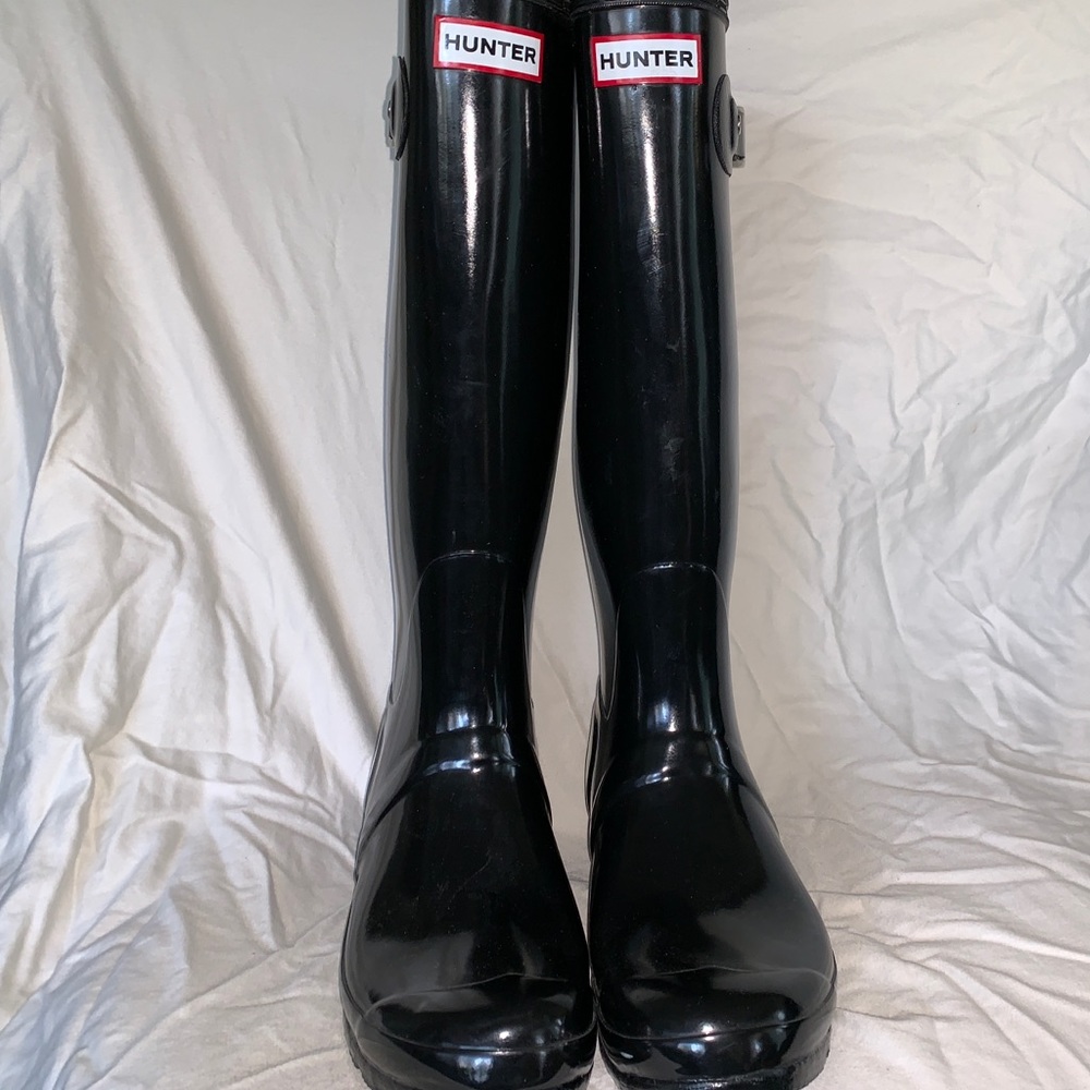Women's Hunter Original Tall Gloss Rain Boots